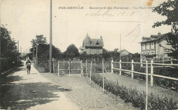 CPA FRANCE 78   "Porcheville, Bld Des Parisiens" - Porcheville