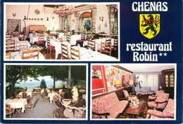 / CPSM FRANCE 69 "Chenas, Restaurant Robin" - Chenas