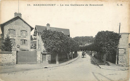 / CPA FRANCE 78 "Hardricourt, La Rue Guimmaume De Beaumont" - Hardricourt