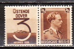 PU97**  Leopold III Col Ouvert - Oostende-Dover - MNH** - LOOK!!!! - Ungebraucht