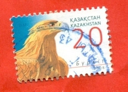 Kazakhstan 2008. Falcon. Used Stamp. - Kazakhstan