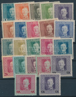 ** K.u.K. Feldpost 1917-1918 I. Károly Király Sor 12 1/2 Fogazással + 4K és 10K 11 1/2 Fogazással (84.100) (90H Ránc / C - Other & Unclassified