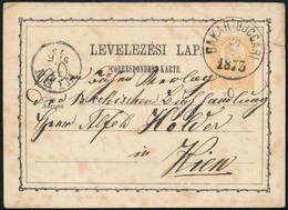 1873 Díjjegyes Levelezőlap / PS-card "BAKAR-BUCCARI" - "WIEN" - Other & Unclassified