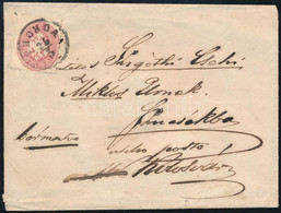 ~1863 5kr Levélen "THORDA" - Kolozsvár - Other & Unclassified