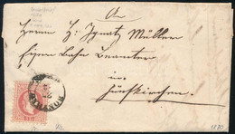 1870 Levél Vízjeles 5kr Bérmentesítéssel "BONYHÁD" - Otros & Sin Clasificación