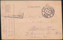 1917 Tábori Posta Levelezőlap "FP 622 B" - Autres & Non Classés