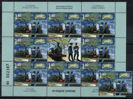 ** 2008 125 éves Az Orient Expressz Bélyeg + Kisív - Andere & Zonder Classificatie