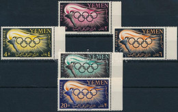 ** 1960 Nyári Olimpia ívszéli Sor Mi 200-204 - Otros & Sin Clasificación