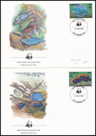 1984 WWF: Halak Sor Mi 1299-1302 4 Db FDC-n - Altri & Non Classificati