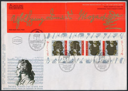 1991 Mozart Bélyegfüzet FDC-n Mi 1204 - Other & Unclassified