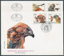 1994 Ragadozómadarak Sor 2 FDC-n Mi 2647-2650 - Other & Unclassified