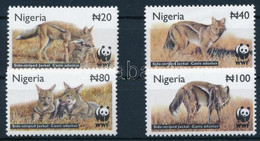 ** 2003 WWF: Sakál Sor + Sor 4 FDC-n Mi 762-765 - Other & Unclassified