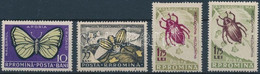 ** 1956 Káros Rovarok Sor Mi 1586-1588 Ab - Otros & Sin Clasificación