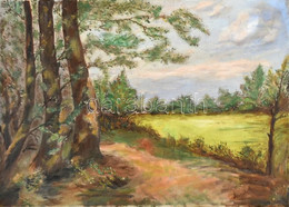 Neogrády A Jelzéssel: Erdőszéle. Olaj, Vászon. 40x55 Cm - Other & Unclassified