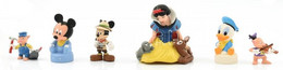 6 Db Walt Disney Műanyag Figura. Jelzettek 12 Cm Ig. - Other & Unclassified