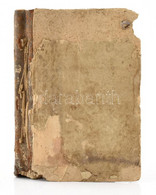 Cca 1750 Prolixum Manuale Meum Spirituale Ex Devotionibus: Maturina, Diurina & Vespertina Constans ... Kézzel írott Lelk - Non Classés