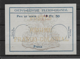 France Coupon International - TB - Other & Unclassified