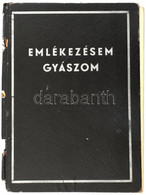 1915 Judaika Halotti Emléklap Káddis és Más Imák Szövegével és Kivonat A Szombat Megtartási Egylet Alapszabályaival. - Andere & Zonder Classificatie