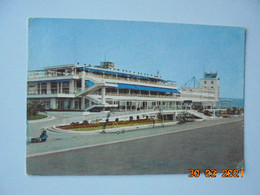Nice. L'Aeroport De Nice-Cote D'Azur Vue Prise De La Piste. Montluet 180 PM 1966 - Luftfahrt - Flughafen