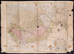 Cca 1772 Guillaume Delisle (1675-1726)(rajzolta)-Lotter, Georg Friedrich (1744-1801)(metszette): Tabula Hungaria Et Regi - Andere & Zonder Classificatie