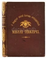 1880 Hátsek Ignác: A Magyar Szent Korona Országainak Megyei Térképei. Bp.,1880, Rautmann Frigyes, (Bp. Metszette és Nyom - Andere & Zonder Classificatie