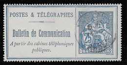 France Téléphone N°24 - Oblitéré - TB - Télégraphes Et Téléphones