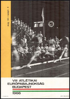 1966 VIII. Atlétikai Európa-bajnokság Plakát, Hajtott, 40×28 Cm - Autres & Non Classés