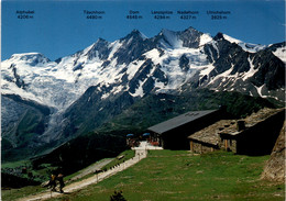 Bergrestaurant Kreuzboden Ob Saas-Grund (47550) * 26. 8. 1981 - Saas-Grund