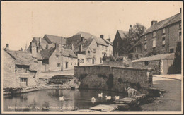 Old Mill Pond, Swanage, Dorset, 1938 - Judges Postcard - Swanage