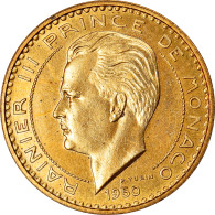 Monnaie, Monaco, Rainier III, 20 Francs, 1950, Paris, ESSAI, SPL+ - 1949-1956 Old Francs
