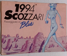 CALENDARIO 1994 SOZZARI BLUE  (CART 77) - Altri & Non Classificati