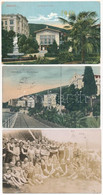 **, * Abbazia, Opatija; - 13 Db RÉGI Városképes Lap (közte 2 Fotó) / 13 Pre-1945 Town-view Postcards (including 2 Photos - Zonder Classificatie