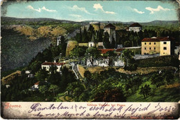 T2/T3 1908 Fiume, Rijeka; Schloss Tersatto Bei Fiume / Castle (EK) - Zonder Classificatie