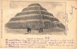 T2/T3 1903 Saqqara, Sakkara; Pyramide / Pyramid (EK) - Non Classés