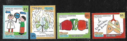 ARGENTINA 2009 CURE FOR TUBERCULOSIS CAMPAIGN SET MNH - Neufs