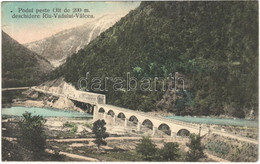 T2/T3 1916 Ramnicu Valcea, Podul Peste Olt De 200 M Deschidere Riu-Vadului-Valcea / Olt River, Bridge. O. Thüringer No.  - Non Classés