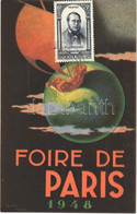 * T2 Foire De Paris International De La Philatélie 1948 / International Philatelic Exhibition In Paris Advertising Card  - Non Classés