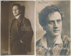 **, * Beregi Oszkár, Zsidó Származású Magyar Színész / Hungarian Jewish Actor - 10 Db Régi Képeslap / 10 Pre-1945 Postca - Unclassified