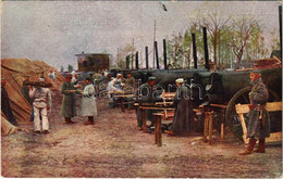 T2/T3 1916 Feldbäckerei. Wirklichkeitsbilder Vom Kriegsschauplatz. Der Europäische Krieg 1914/15 / WWI German Military,  - Zonder Classificatie