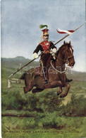 ** T1/T2 5th Royal Irish Lancers, Horse, Raphael Tuck & Sons, Oilette Postcard 9367. - Zonder Classificatie