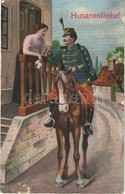 T2/T3 Husarenliebe! / WWI Austro-Hungarian K.u.K. Military Art Postcard, Hussar's Love (fl) - Zonder Classificatie