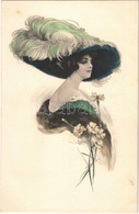 ** T2/T3 Lady Art Postcard. P.T.L. Art De Vienne No. 280. S: Schilbach - Non Classificati