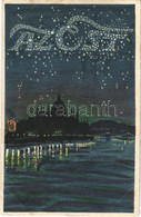 ** T2/T3 Az Est Napilap Reklámja / Hungarian Newspaper Advertisement Art Postcard - Zonder Classificatie