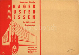 ** T1/T2 Prager Muster Messen / Model Fair In Prague, Expo Advertisement - Zonder Classificatie