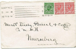 GB 1913 King George V Downey Head Type IB 1/2d W INVERTED WATERMARK And 2 X 1d W. Normal Upright Watermark Rare Postage - Variedades, Errores & Curiosidades