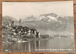 LAVAUX - ST-SAPHORIN DEPUIS LE LAC - Saint-Saphorin