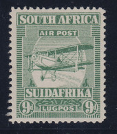 South Africa, SG 29 Var (SACC 28c), MHR, "Extended Strut" Variety - Airmail