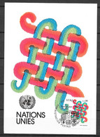 Nations Unies Genève 1982 FDC OBLITERE - Oblitérés