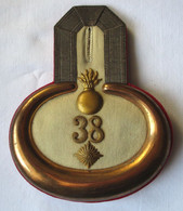 Oberleutnant Epaulette Vorpommersches Feld-Artillerie-Regiment 38 (110779) - Divise