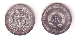 DDR Gedenk Münze 20 Mark Stadtsiegel Berlin 1987 - Altri & Non Classificati